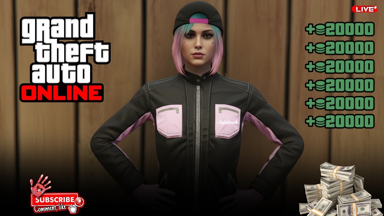 🎀GTA ONLINE AO VIVO! (PS5)