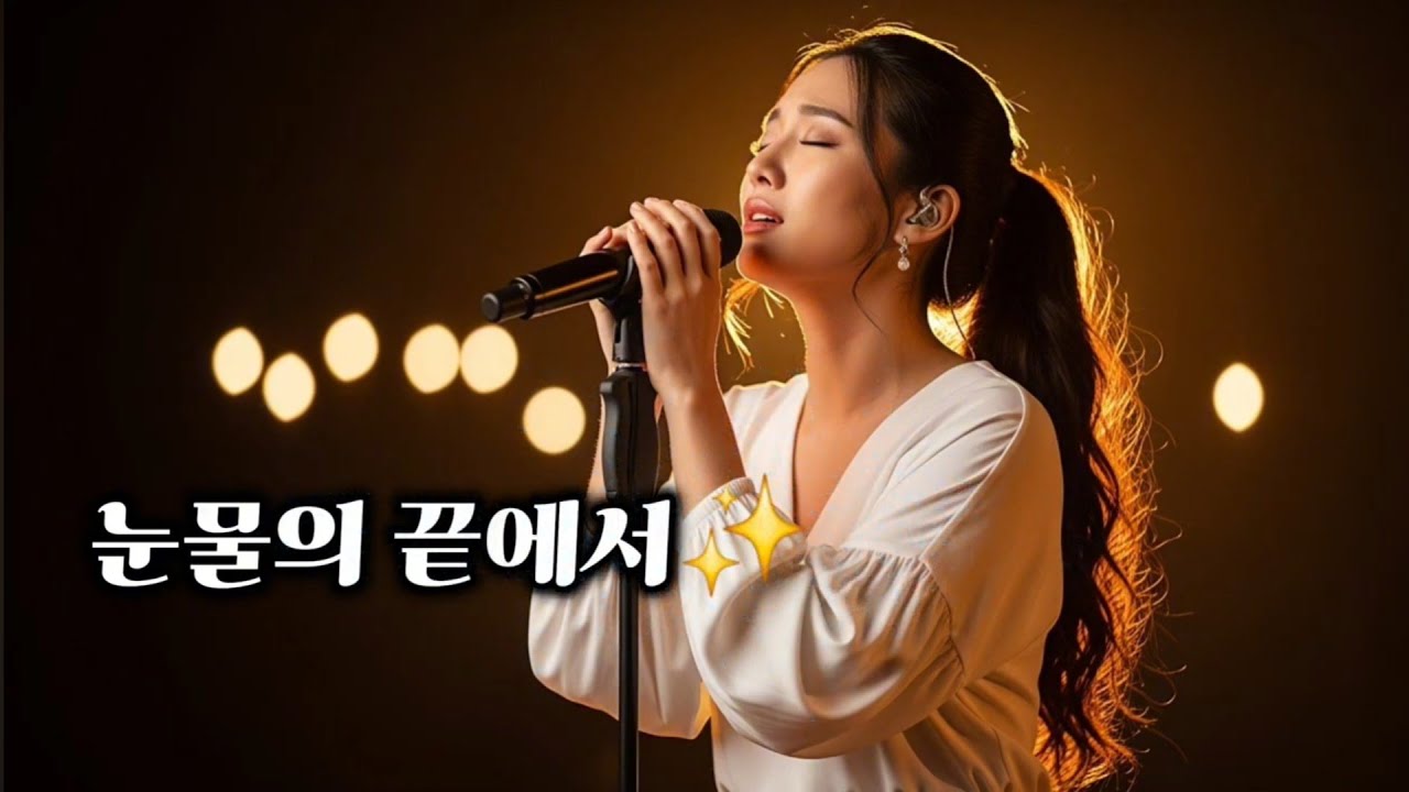 눈물의 끝에서💎돌아올 수 없는 사랑, 그 끝에서 피어난 애절한 노래🎵감성트로트 