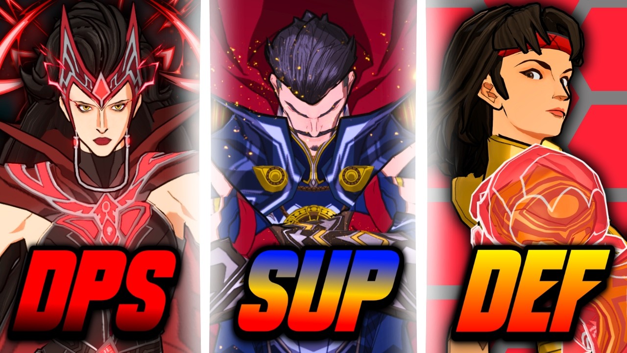 [Marvel Mystic Mayhem] THESE ARE THE BEST CHARACTERS TO USE IN EACH CLASS IN THE GAME!!!