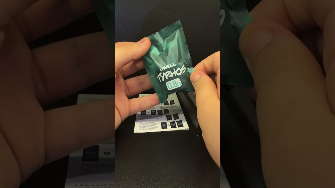 For the first time in Egypt 🇪🇬UWELL TYPHOS Unboxing #pod #review #unboxing #vapelove #vapeshow