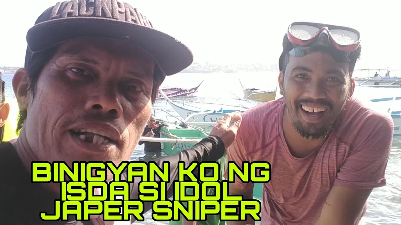 BINIGYAN KO NG ISDA SI IDOL JAPER SNIPER