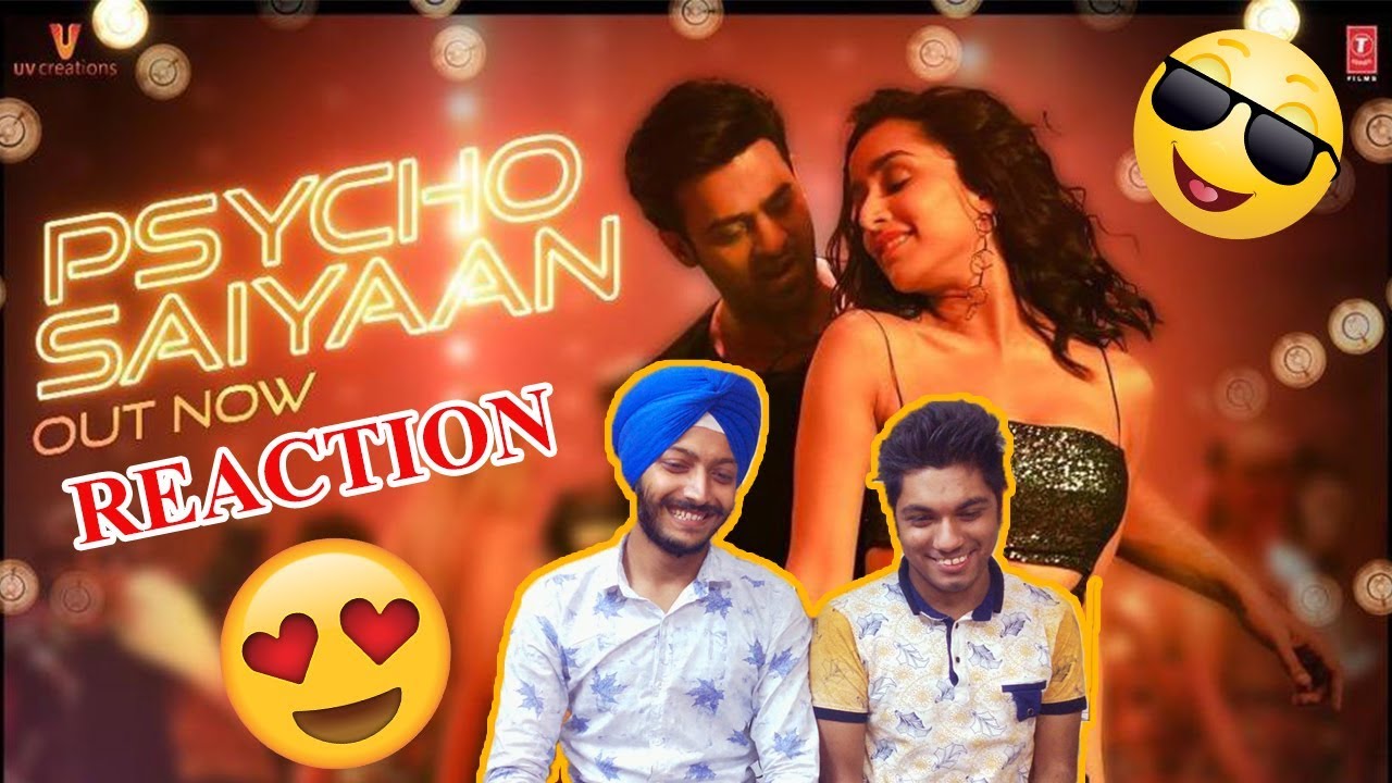 Psycho Saiyaan reaction| Saaho | Prabhas, Shraddha Kapoor | Tanishk Bagchi, Dhvani Bhanushali