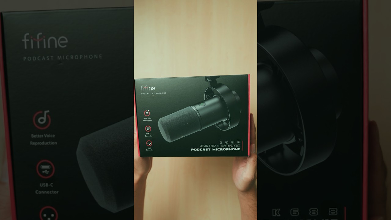 Unboxing this budget dynamic microphone