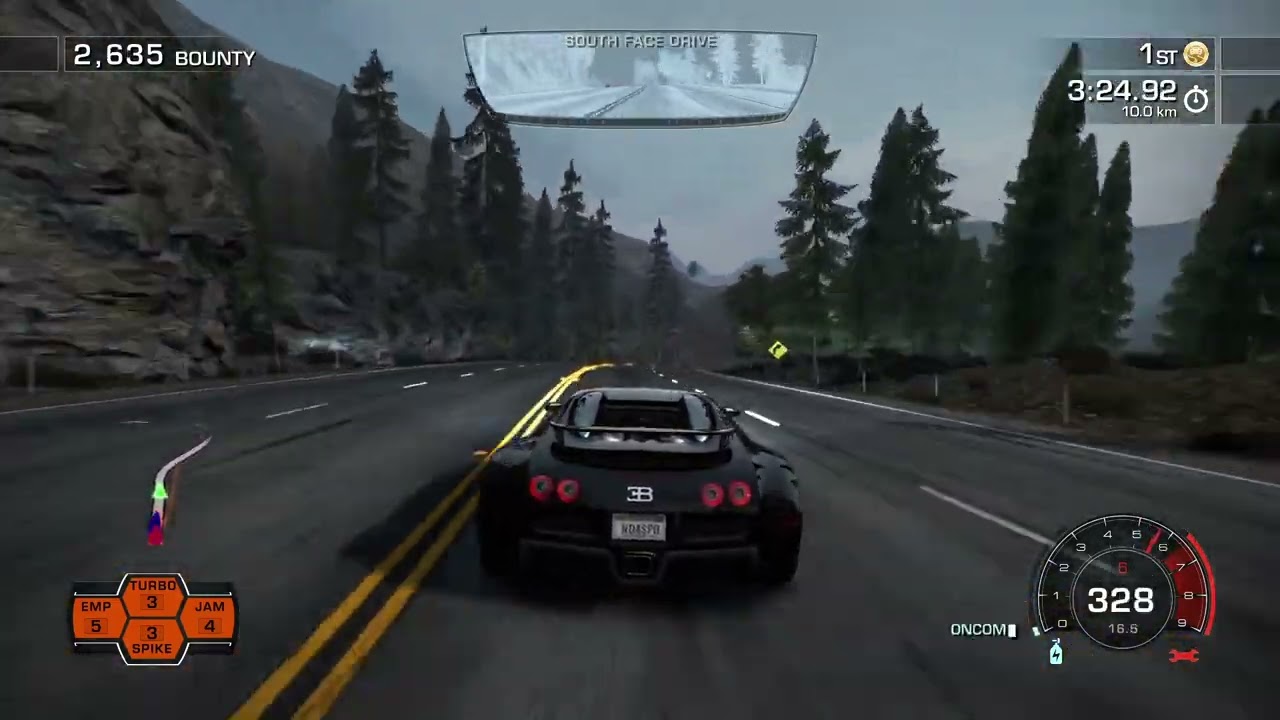 NFS Hot Pursuit Remastered - Calm Before The Storm - Hot Pursuit Race -  Bugatti Veyron 16.4