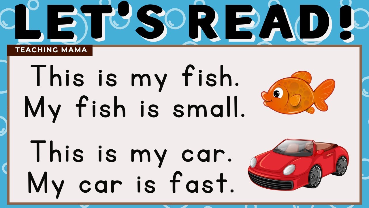 LETS READ! | READING COMPILATION LESSON | PRACTICE READING ENGLISH FOR BEGINNERS | TEACHING MAMA
