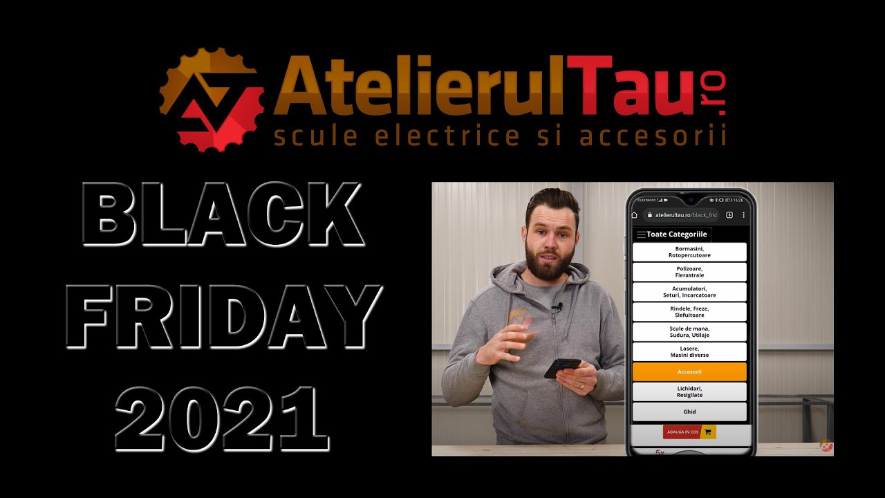 Black Friday 2021 a început la AtelierulTau.ro. Vezi ce accesorii ți-am pregătit!