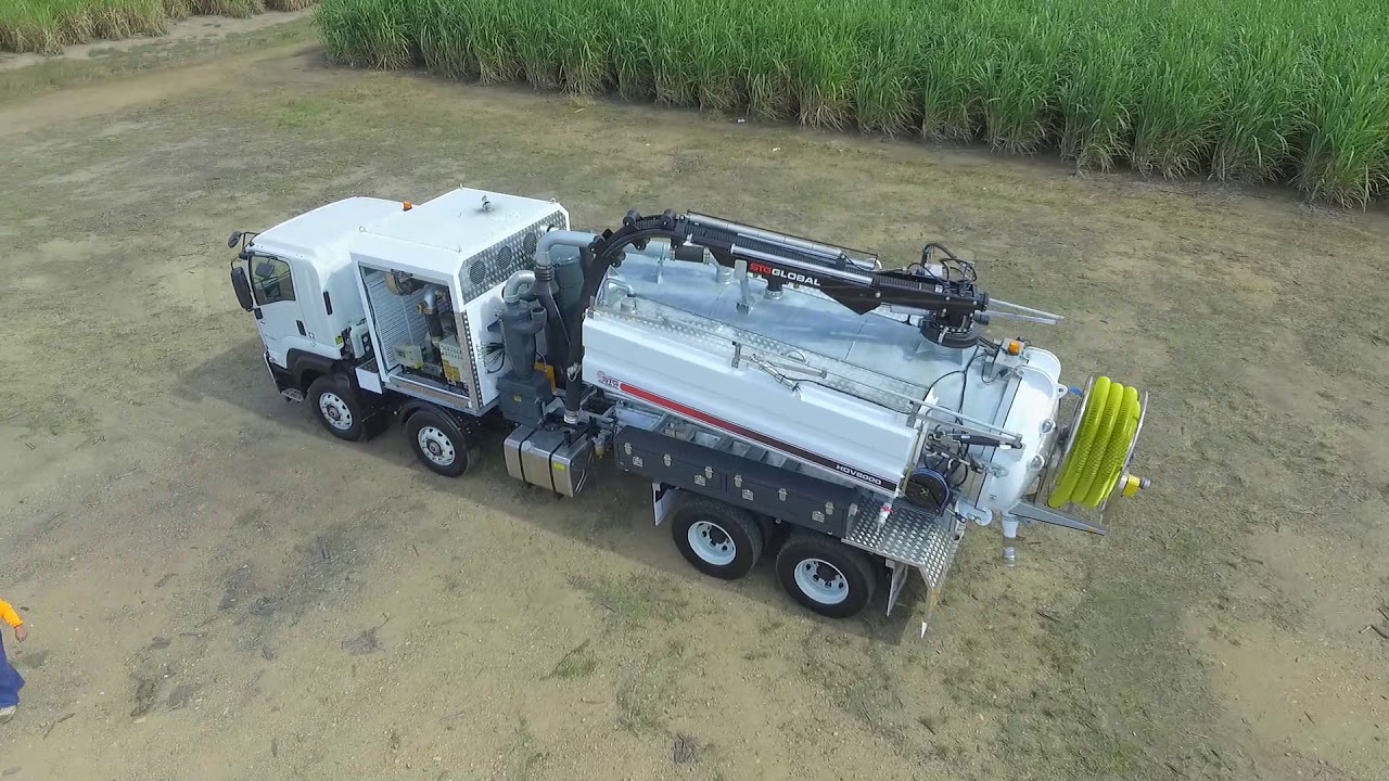 STG Global's HDV8000 Vacuum Excavation Truck