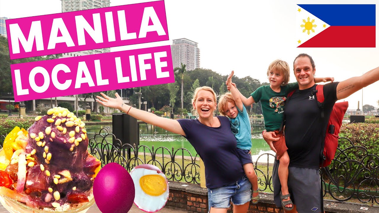 PHILIPPINES CAPITAL CITY: HOW LOCALS TREAT US AS A FOREIGN FAMILY IN DOWNTOWN MANILA (Episode 61)