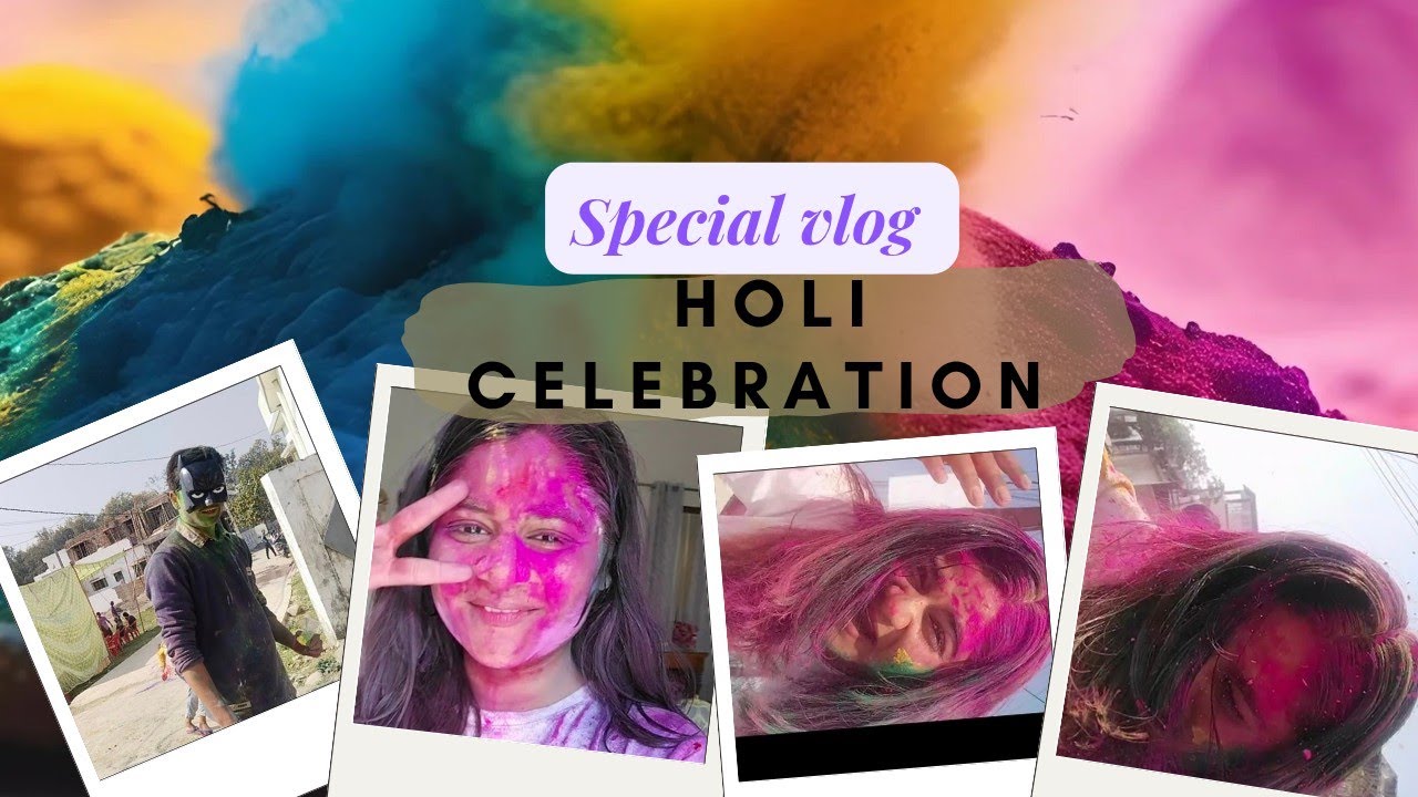 “Ghar Se Nikli… Aur Seedha Rangon Ki Baarish! 😭🌈 | Holi Vlog 2026”