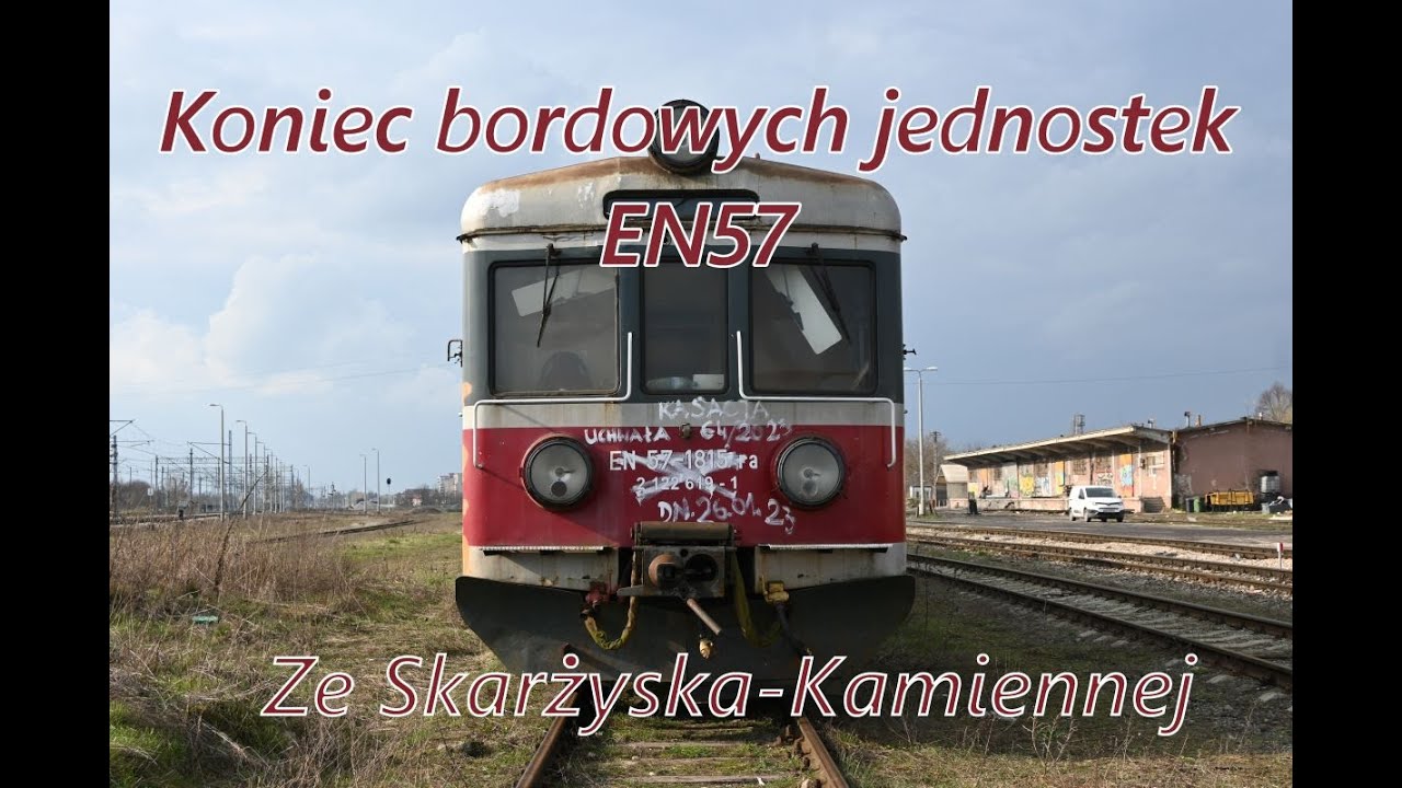 Koniec bordowych jednostek EN57 ze Skarżyska - Kamiennej