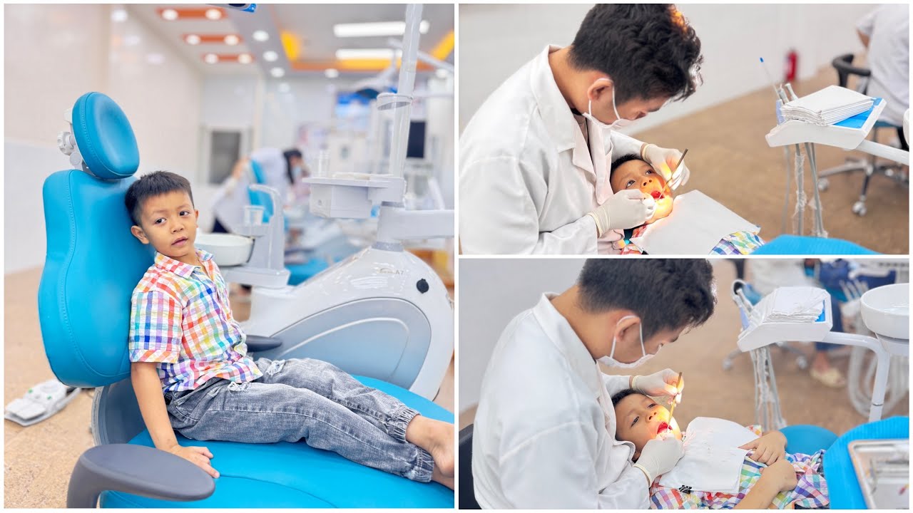 Sâu răng sau Tết | Gấu 5 tủi đi nha khoa gấp sau 1 đêm đau nhức nhói #nhadatminhthu #nhadatgiabao