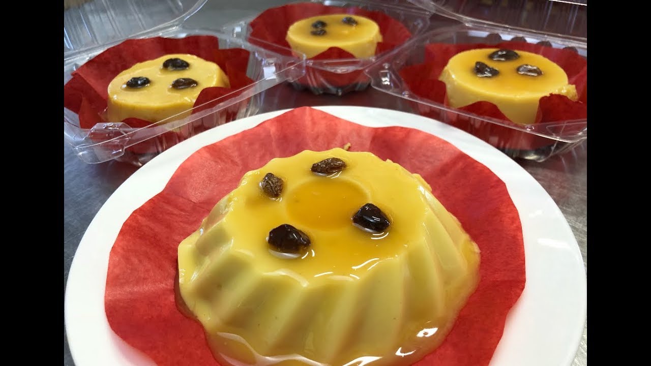 Flan de Papelitos Rojos