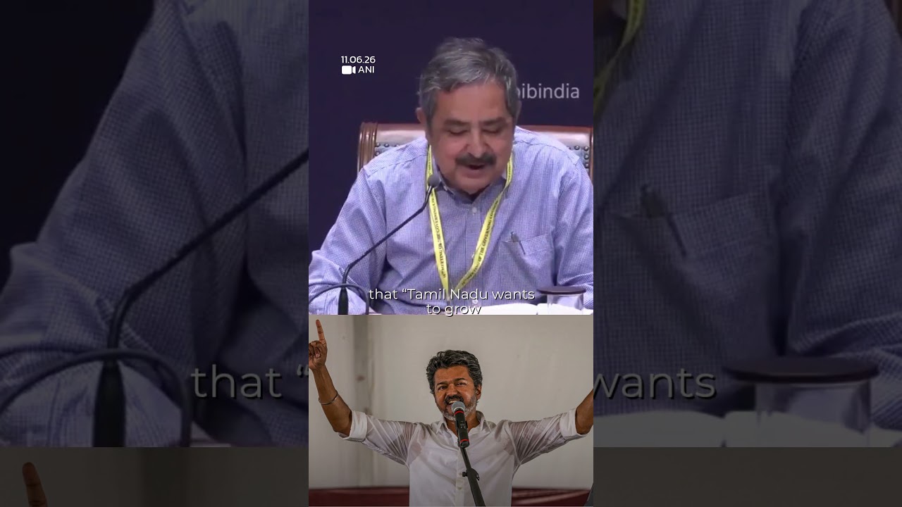 Вот как главный министр Тамилнада Виджай впечатлил лидеров на встрече NITI Aayog | Mo of Everything