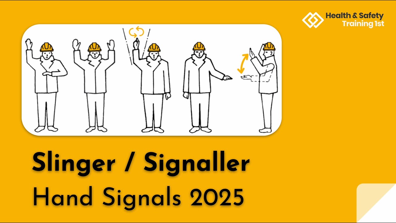 Slinger / Signaller Hand Signals 2025 | How to Direct Cranes