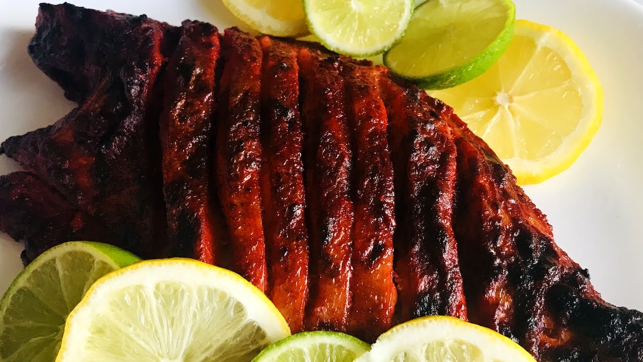 Tandoori Fish | Tandoori Pomfret | Easy Way To Make Pomfret/ Pompano Tandoori