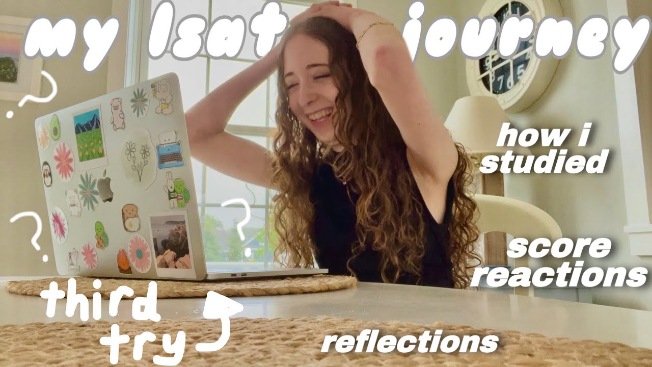 LSAT score reactions || how I studied for the LSAT and raised my score