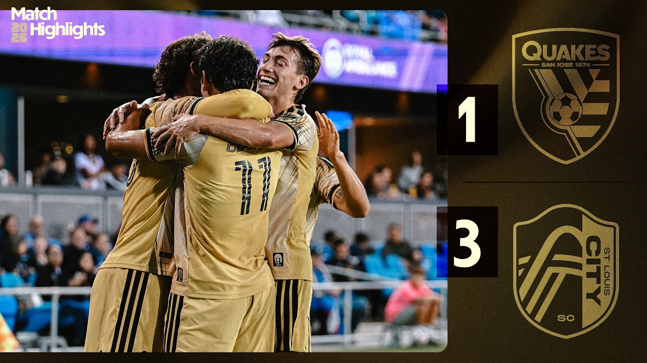 HOLSE DEBUT, BECHER BRACE & THREE MORE POINTS | San Jose 1-3 St. Louis CITY SC | Match Highlights
