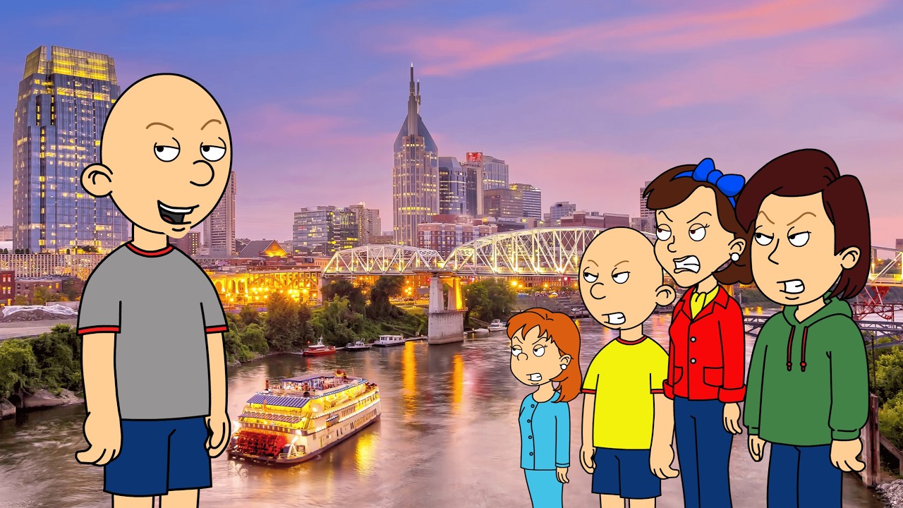 Classic Caillou Misbehaves On The Trip To Nashville, Tennessee/Grounded