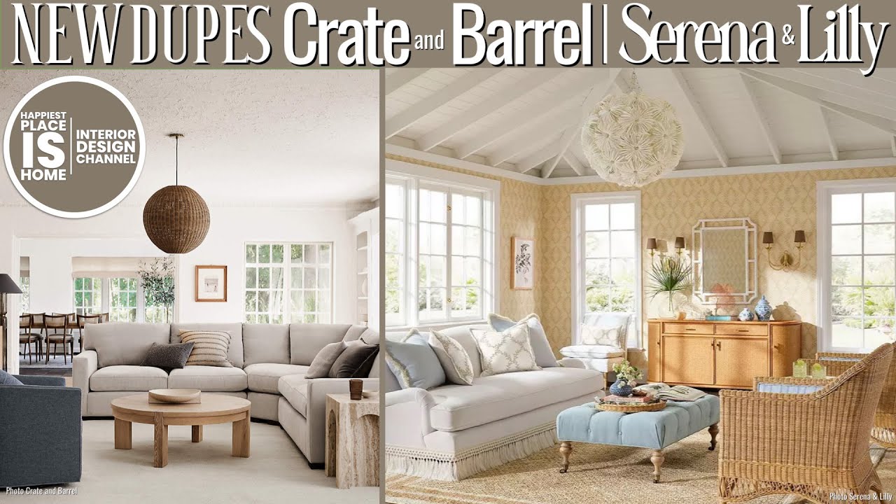 Аналоги товаров от Serena & Lilly, Crate and Barrel, Pottery Barn и других брендов!