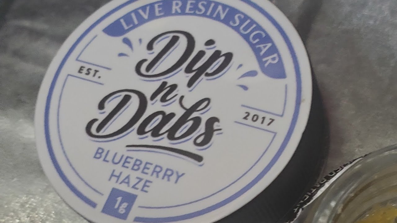 Dip 'n Dabs - Blueberry Haze Live Resin Sugar