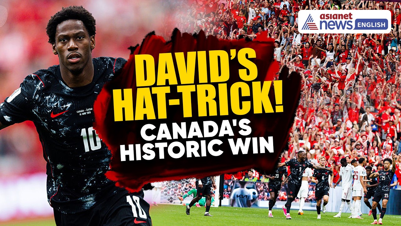 Canada vs Qatar Highlights: Jonathan David&rsquo;s Hat-Trick Leads Historic 6-0 World Cup Win | Football