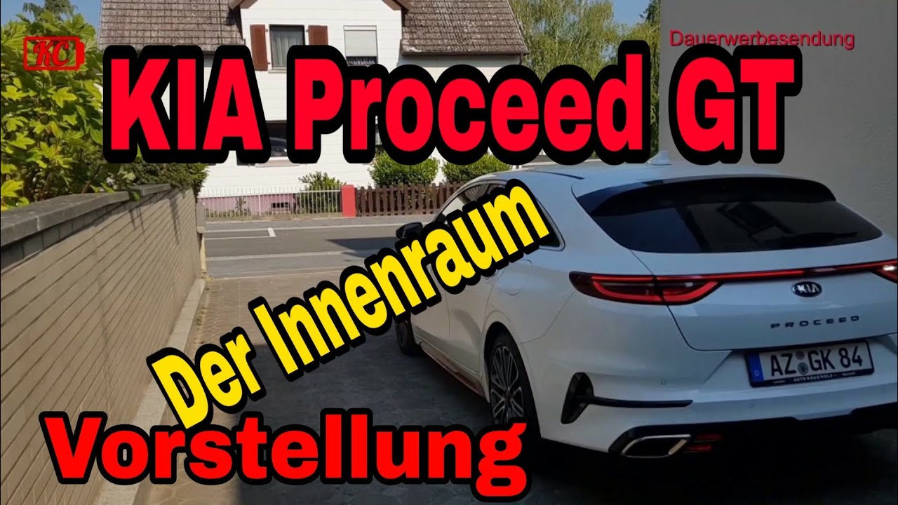 Kia Proceed GT der Innenraum
