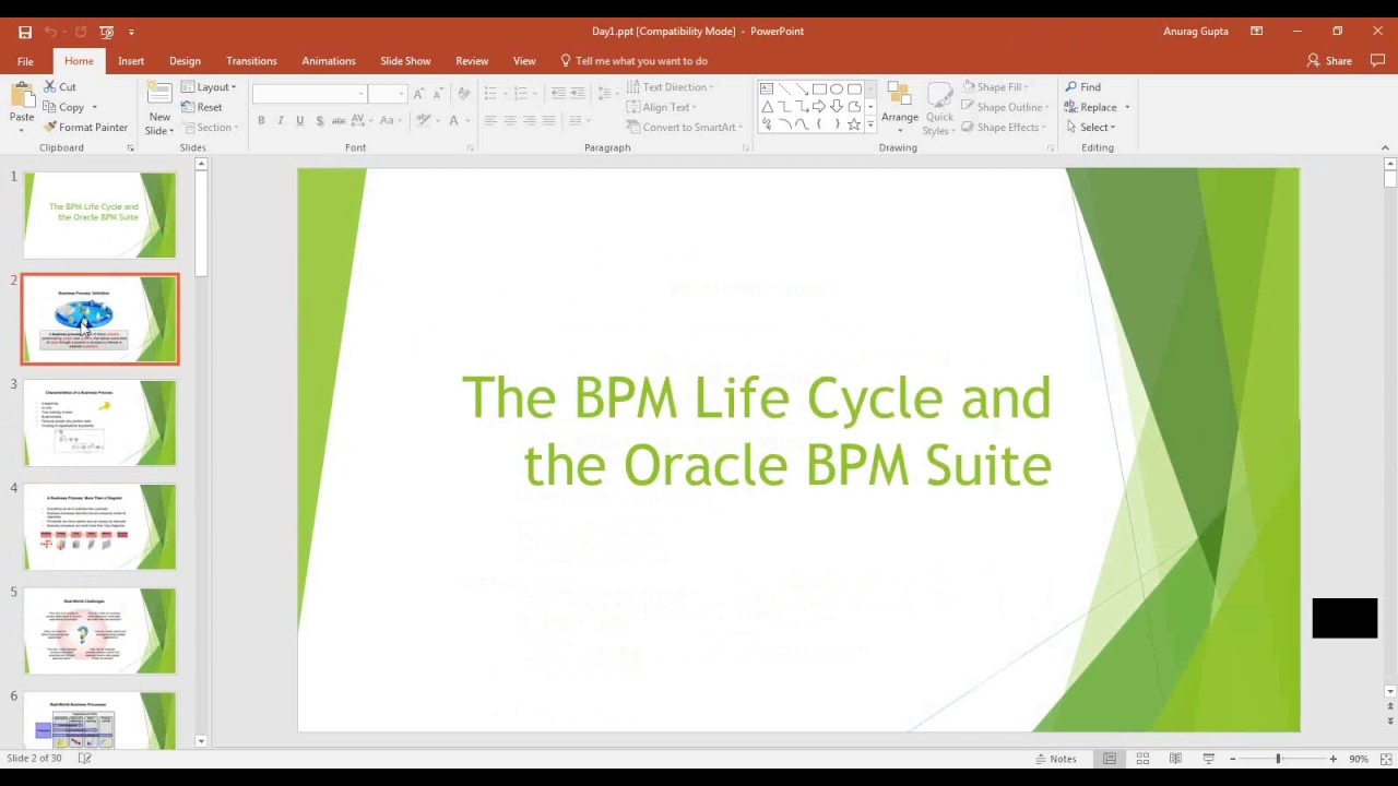 Oracle BPM Online Training Session
