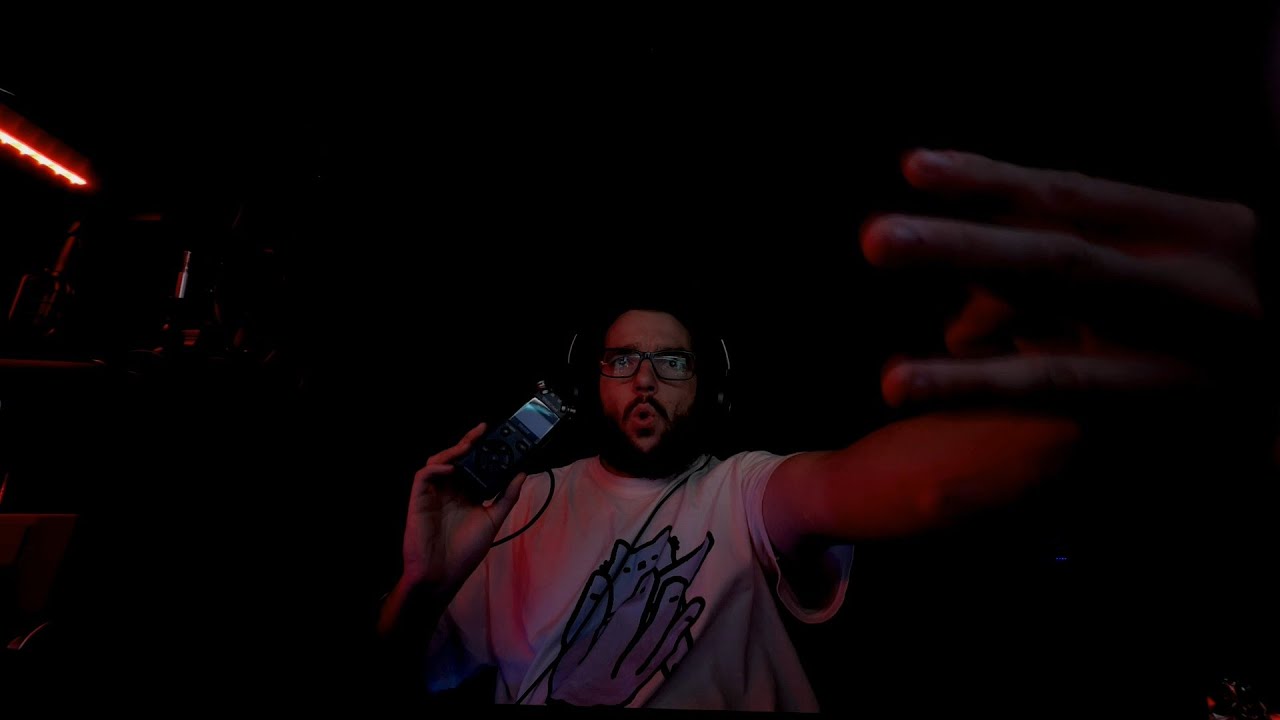 ASMR | ✨TASCAM✨ Layered Mouth Sounds, Hand Visuals, Fun Audio Effects!