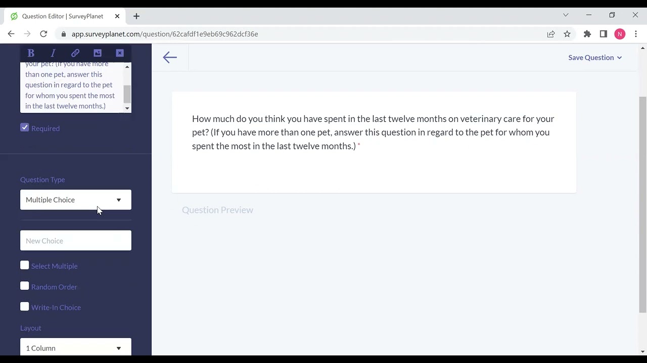 How to create a survey with Survey Planet