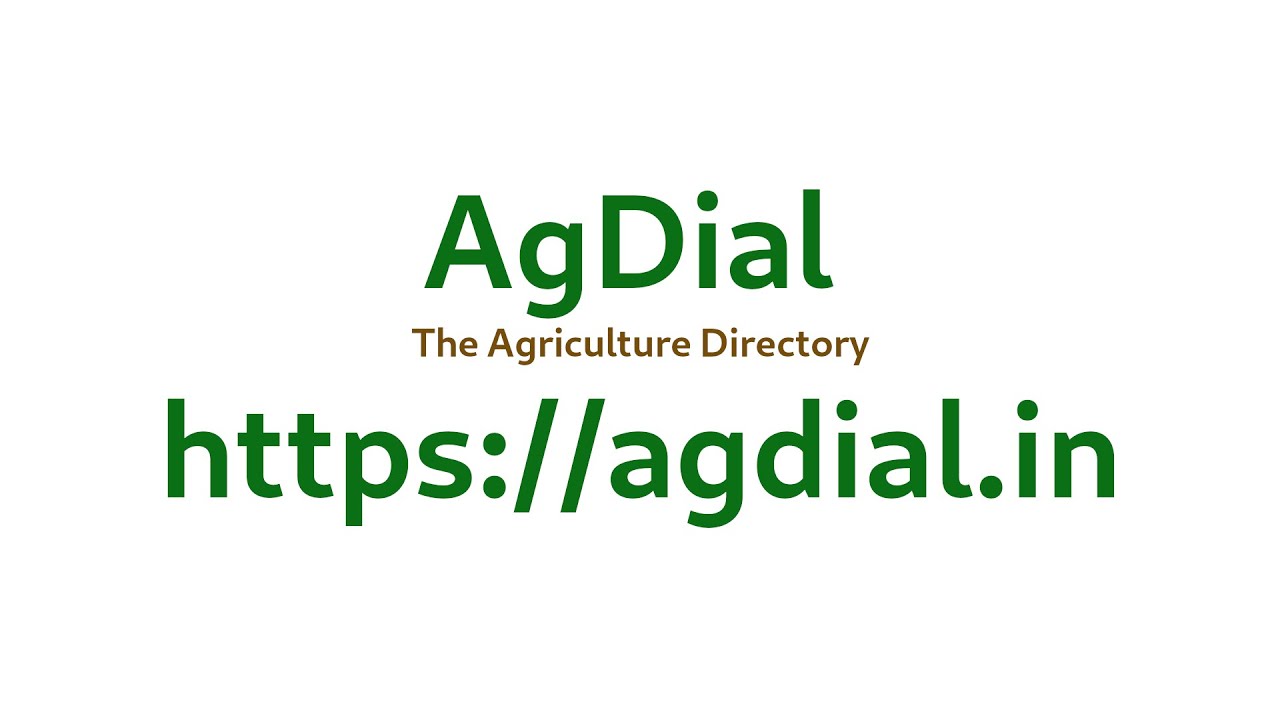 AgDial - The Agriculture Directory by Shramajeevi