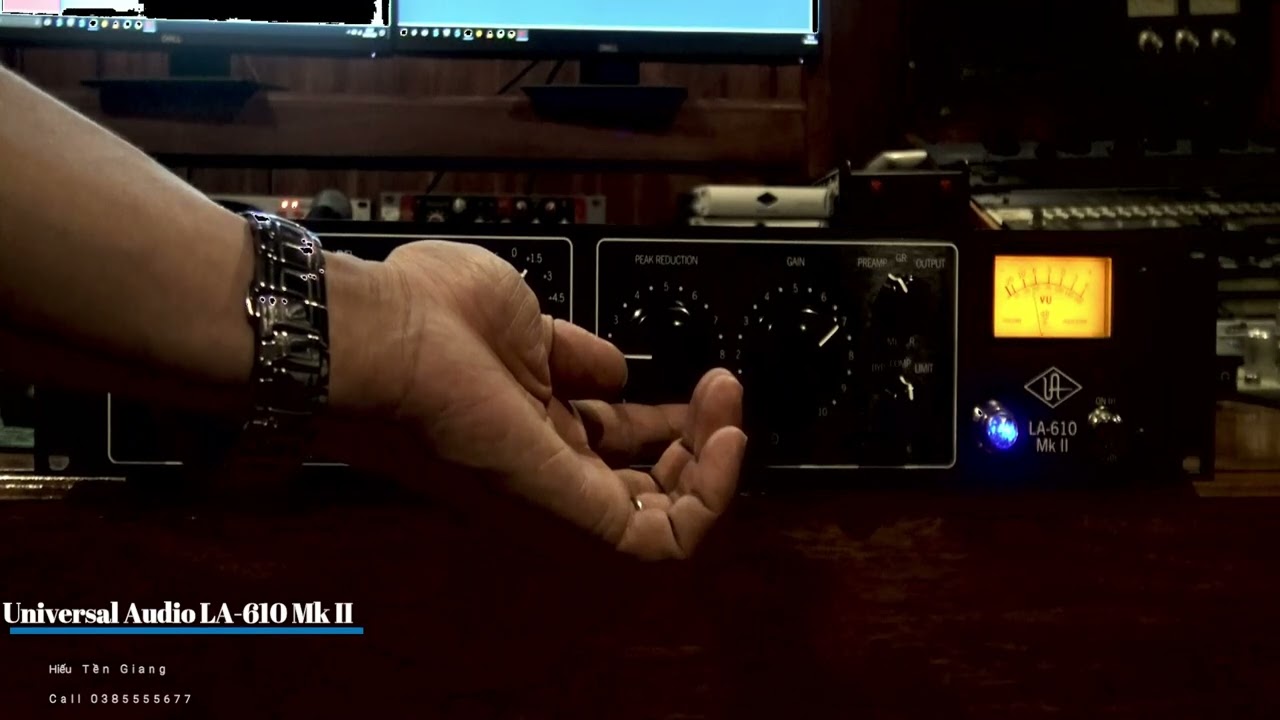 🍒🥭Universal Audio LA-610 Mk II Tube  EQ - COM { Test }