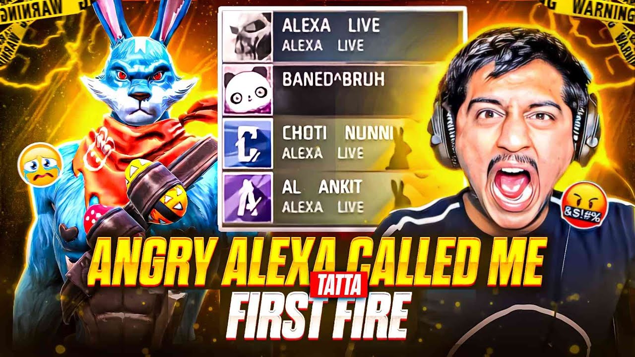 ANGRY YOUTUBER CRYING ON LIVE 😭|| ABUSING IN YOUR TEAMMATES 🤬RG ALEXA GONE MAD 😅@alexalive92461