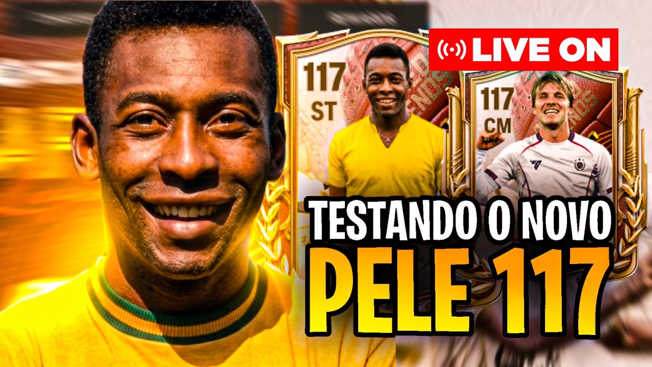 🔴AO VIVO🔴TESTANDO NOVO PELE 117!! EM BUSCA DO TOP 5 GLOBAL NO FC MOBILE!! 🔥