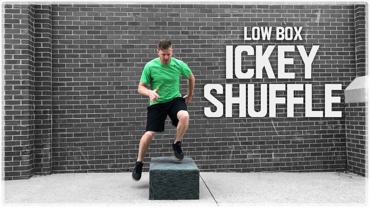 Plyo Box Ickey Shuffle (Footwork) | Quick Feet!