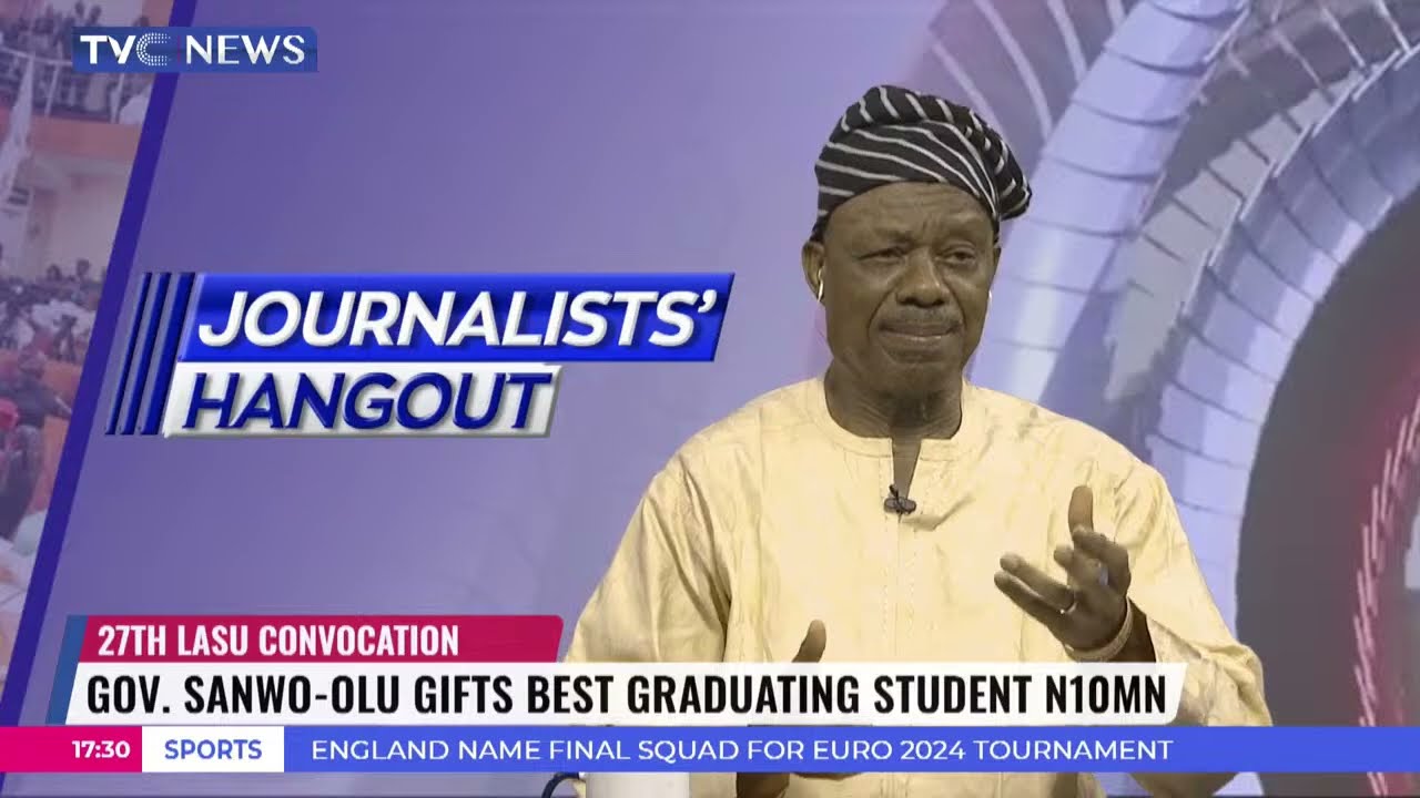 LASU Best Graduating Student Gifted 10 Million By Governor Sanwo-Olu