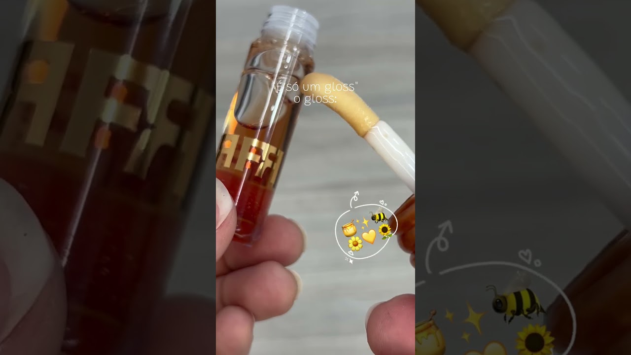 O LipHoney da Fran &eacute; mais do que s&oacute; um gloss ✨🍯