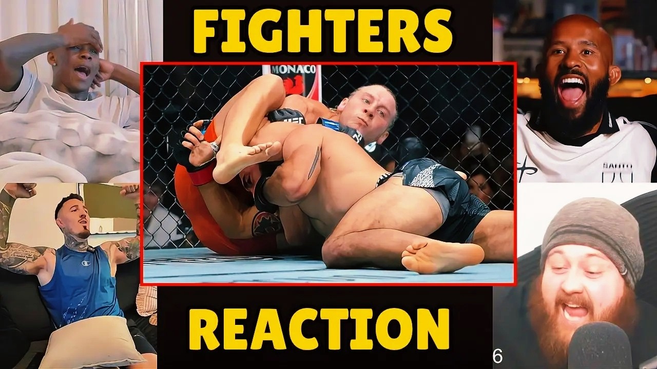 Реакция бойцов UFC на бой Пэдди Пимблетт &mdash; Бенуа Сен-Дени