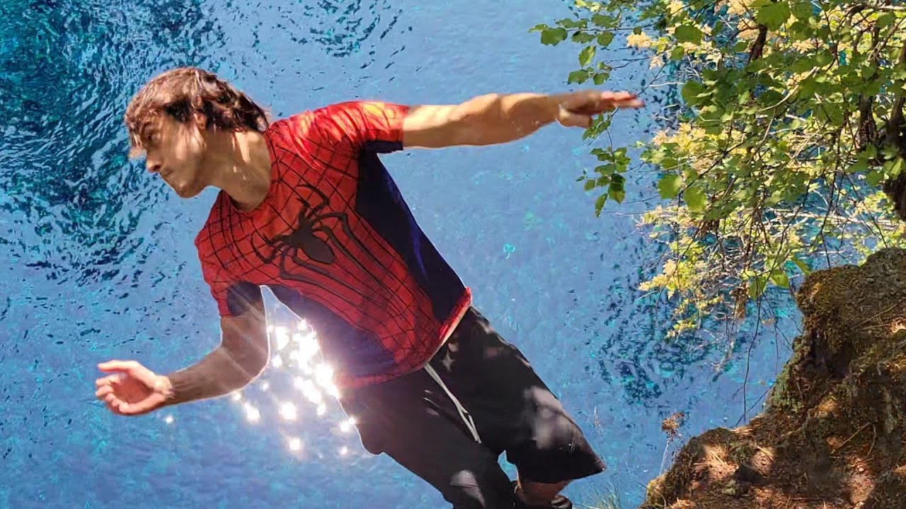 Tamolitch falls (blue pool) Oregon cliff jumping 60ft and 30ft 