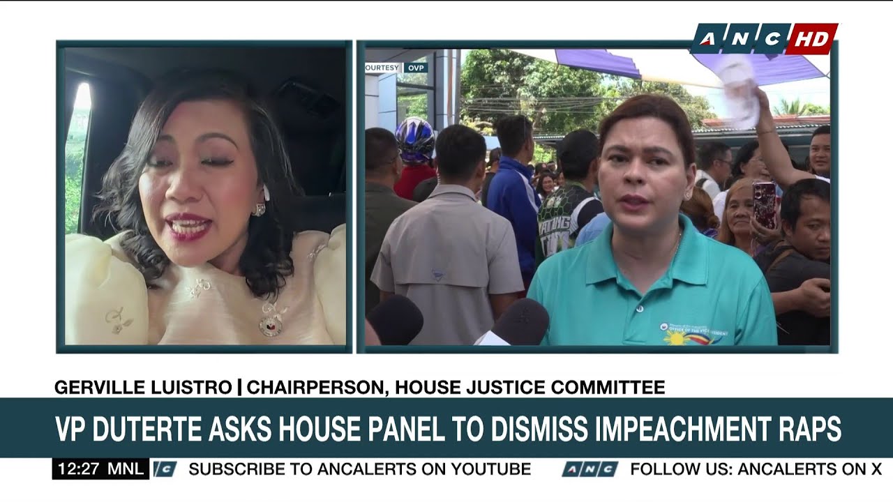 Luistro: VP Duterte's answer not responsive to allegations in impeach raps | ANC