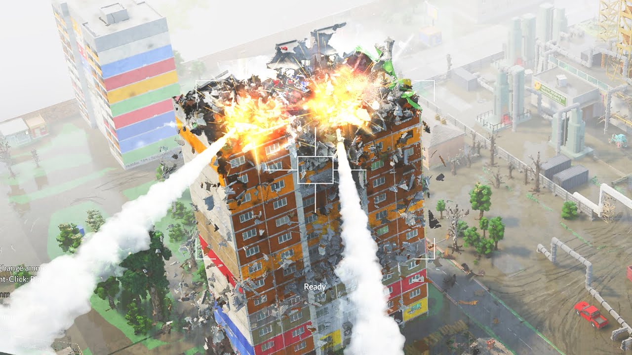 AC-130 Gunship vs. Buildings | Teardown