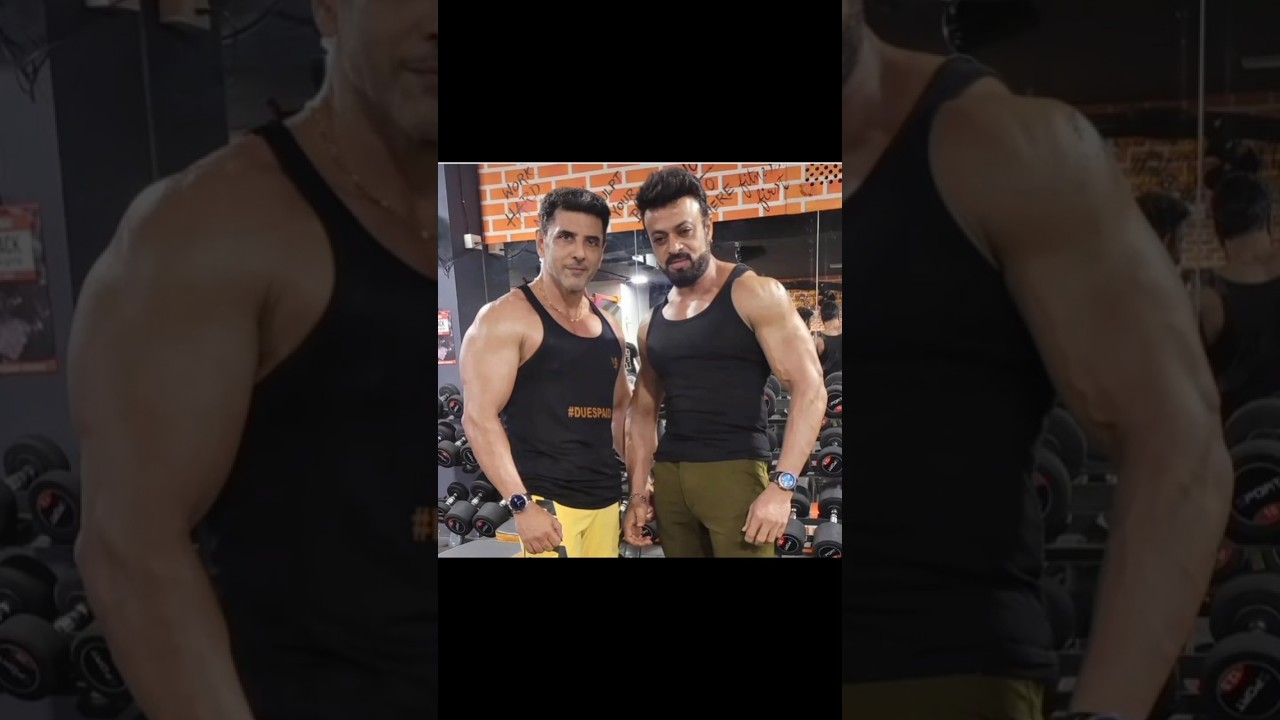 💥 Actor Prithiveeraj with Actor Riyaz khan 🔥🔥🔥 Two bodybuilders 