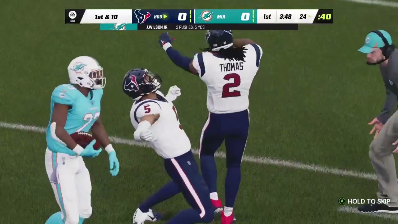 Madden NFL 23: Single Game Record Rush Yards Speedrun - 5:39.433