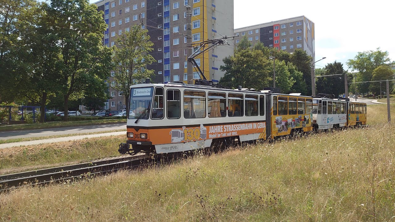 Mitfahrt KT4D Gera Linie 3 (Teil 2)