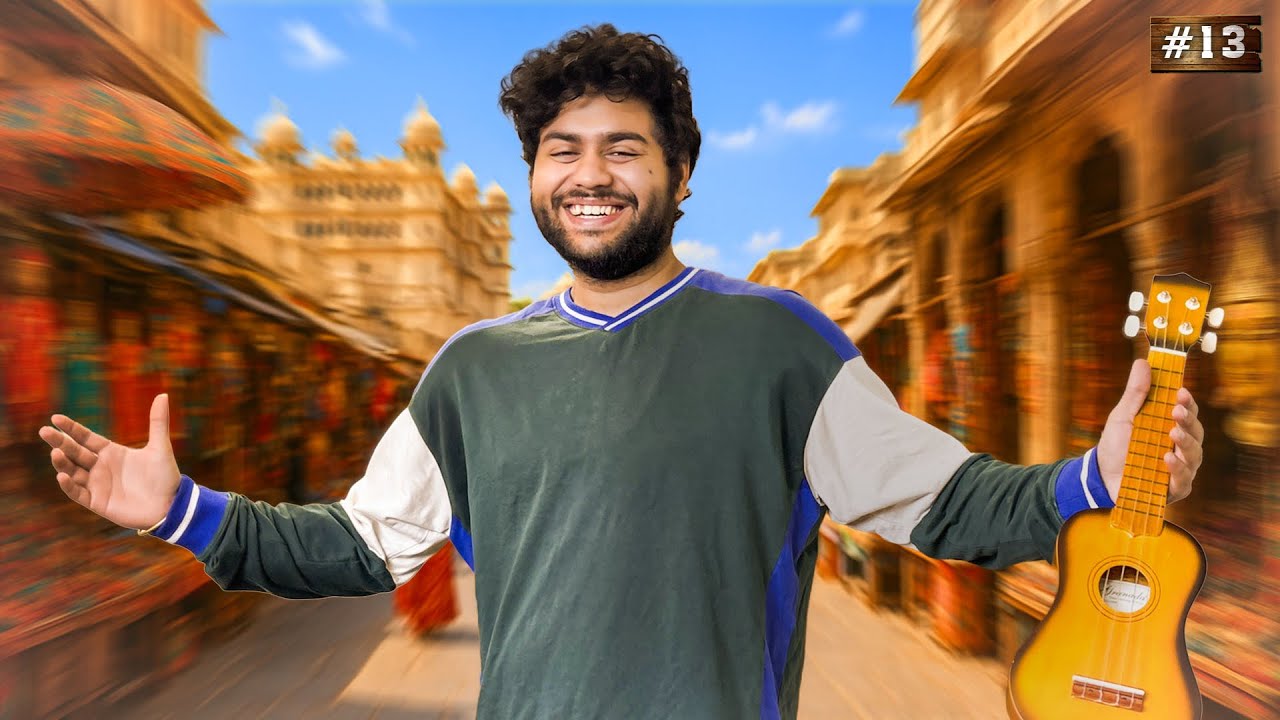 I became a Street Performer for a day  | World’s Worst Roadside Rockstar | Day-13