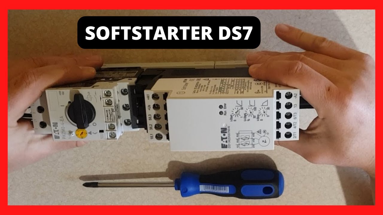 Motor Starter Feeder System EATON odc.6 SOFTSTARTER DS7 łagodny rozruch i zatrzymanie silnika