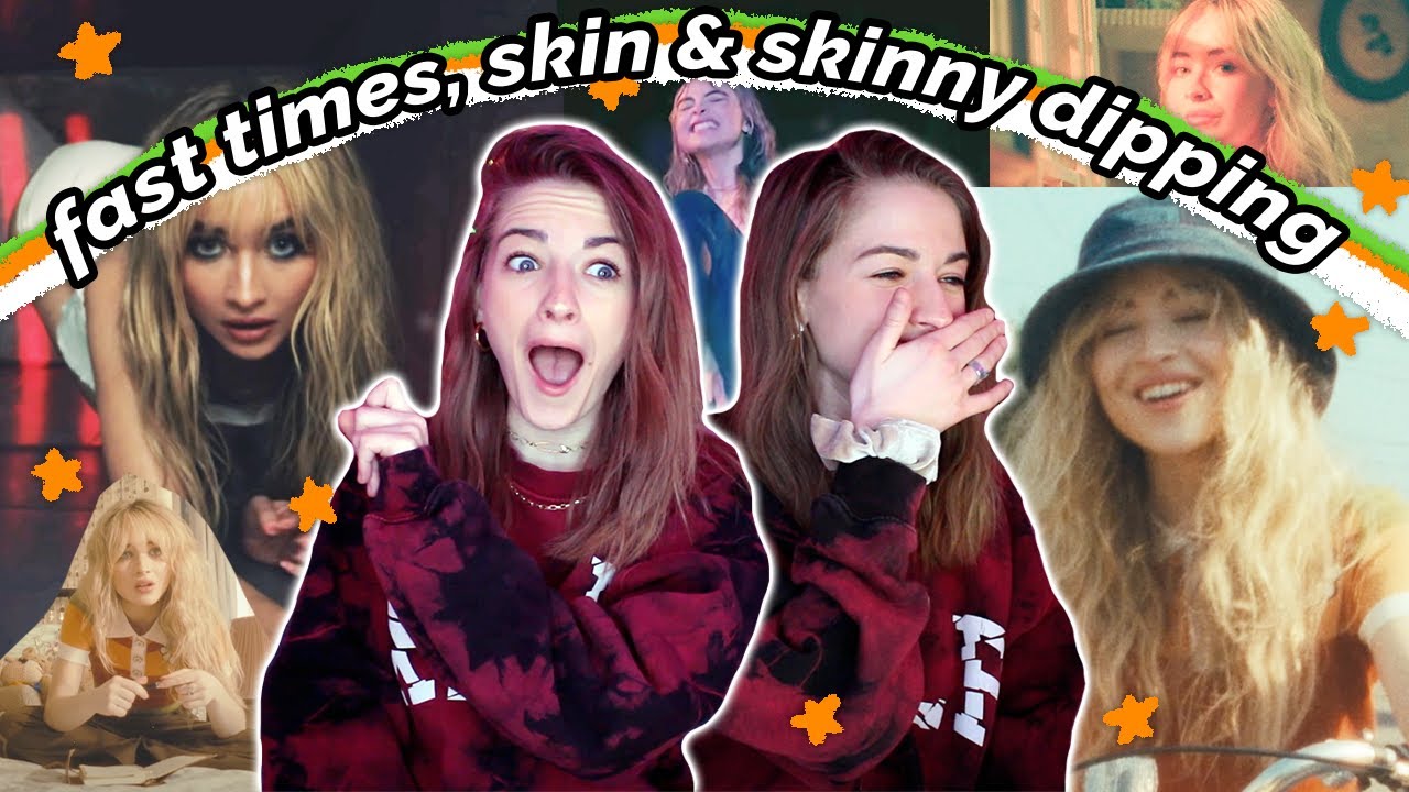 catching up on SABRINA CARPENTER ~ Fast Times, Skin & Skinny Dipping reaction