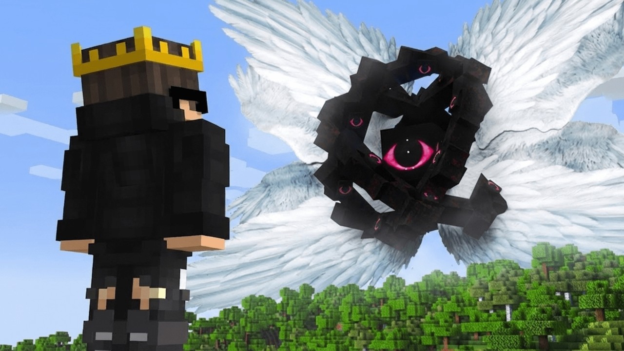 I Fought THE GOD in The Scariest Minecraft World