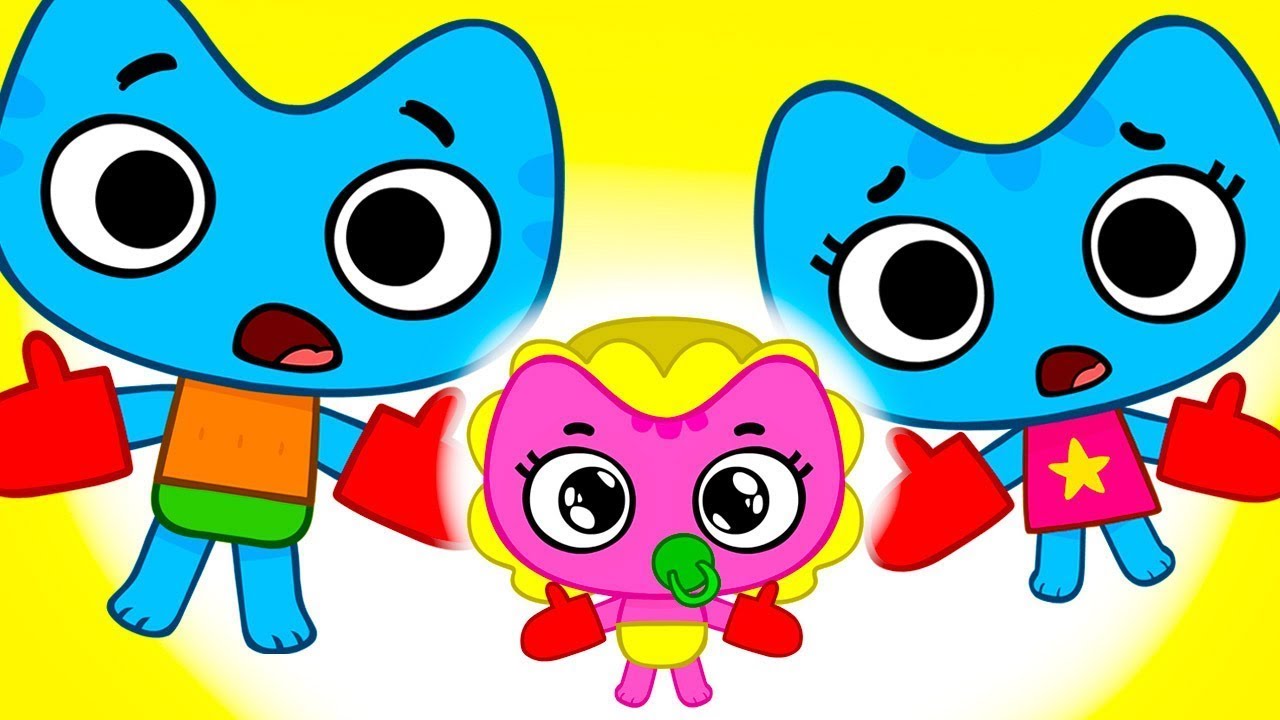 Canción de los tres gatitos | Vídeos para Bebés y Canciones Infantiles | Kit and Kate
