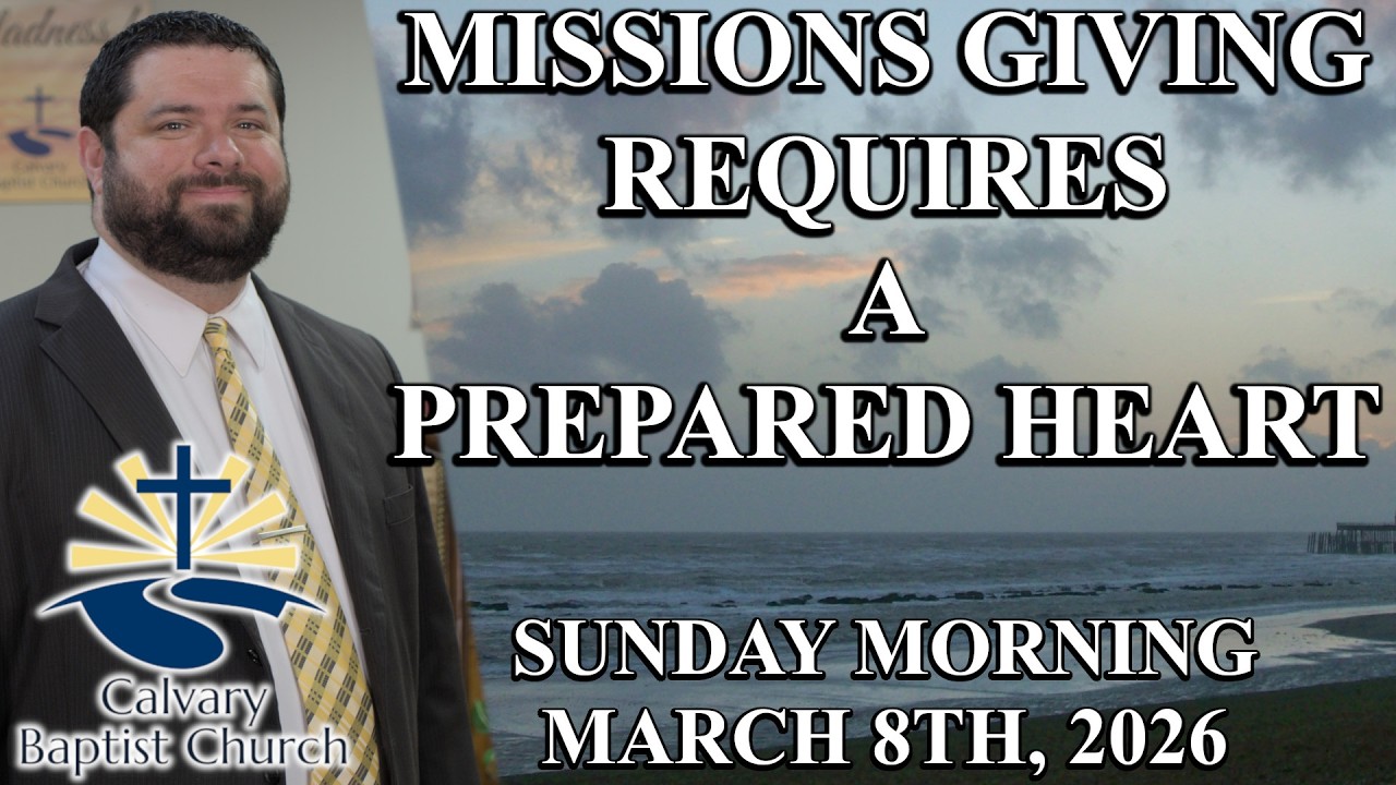 Missions Giving Requires A Partnering Hand- Pastor Tim Powell | March 15th, 2026