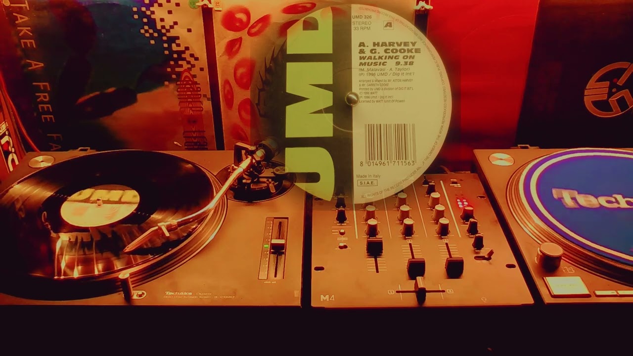 A. Harvey & G. Cooke – Walking On Music [1996]#eurohouse #funkyhouse